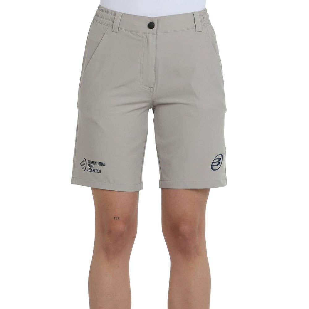 SHORT BULLPADEL ESTAN MUJER GRIS