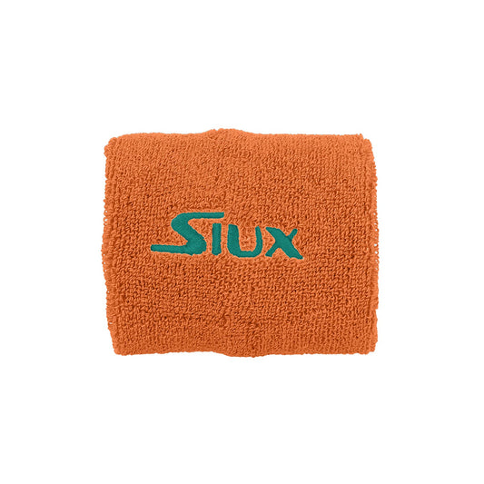 PACK 2 MUÑEQUERAS SIUX FLASH RIZO NARANJA
