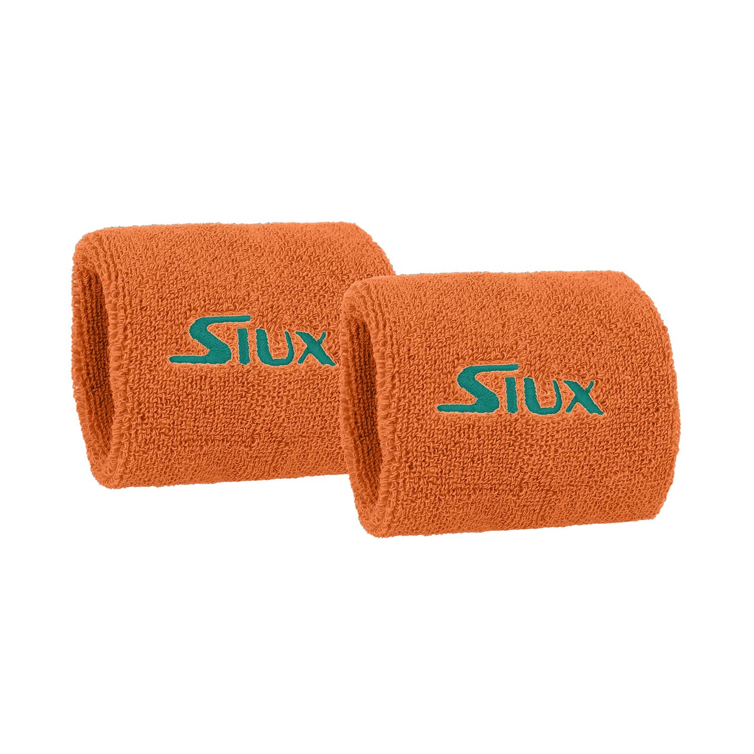 PACK 2 MUÑEQUERAS SIUX FLASH RIZO NARANJA