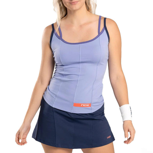 CAMISETA TIRANTES NOX PRO MUJER LILA