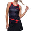 CAMISETA SIN MANGAS SIUX SPLASH MUJER ROJA