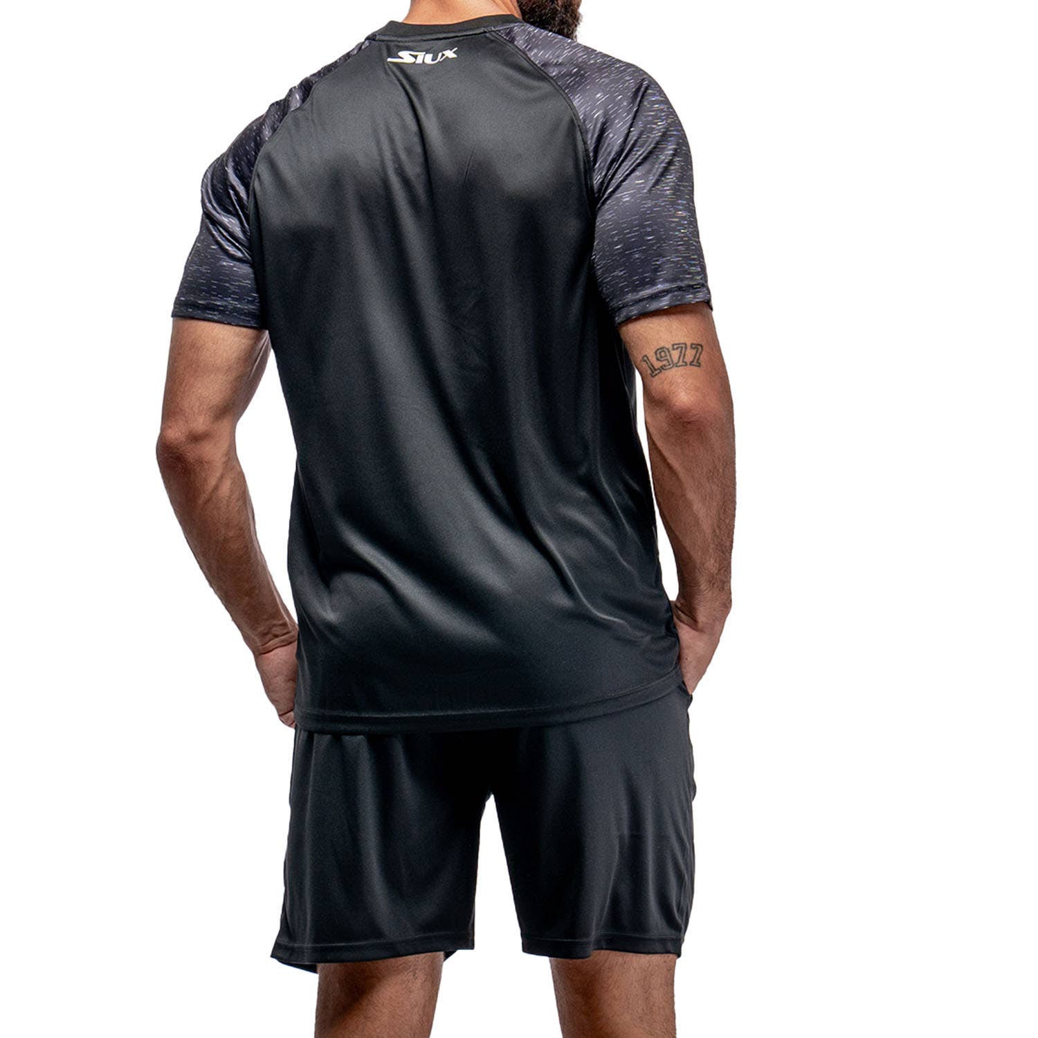 CAMISETA SIUX CLUB 25 NEGRO