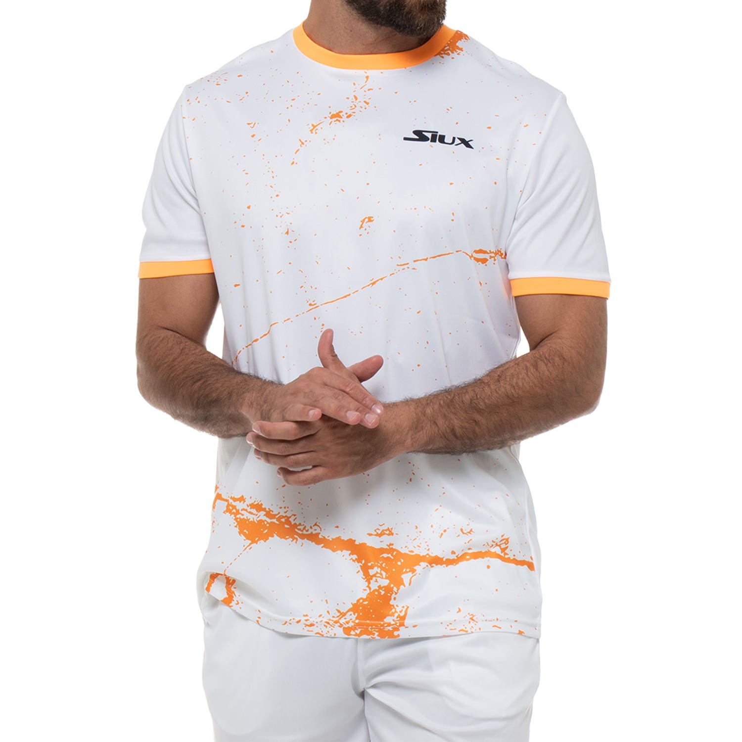 CAMISETA SIUX SPLASH HOMBRE BLANCO
