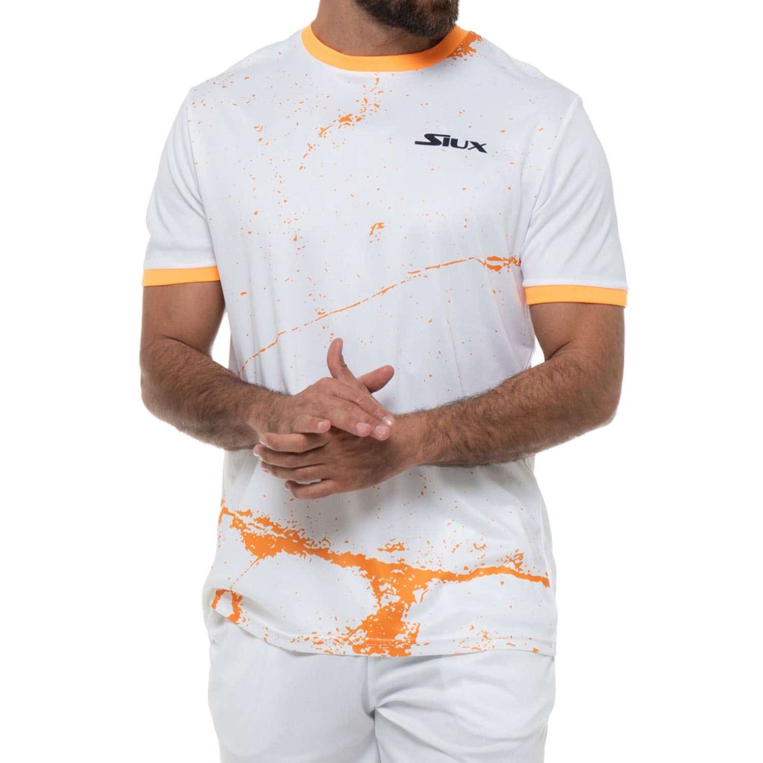 CAMISETA SIUX SPLASH HOMBRE BLANCO