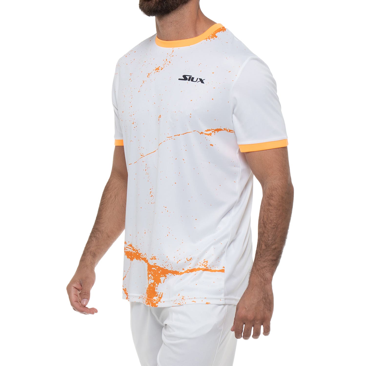 CAMISETA SIUX SPLASH HOMBRE BLANCO