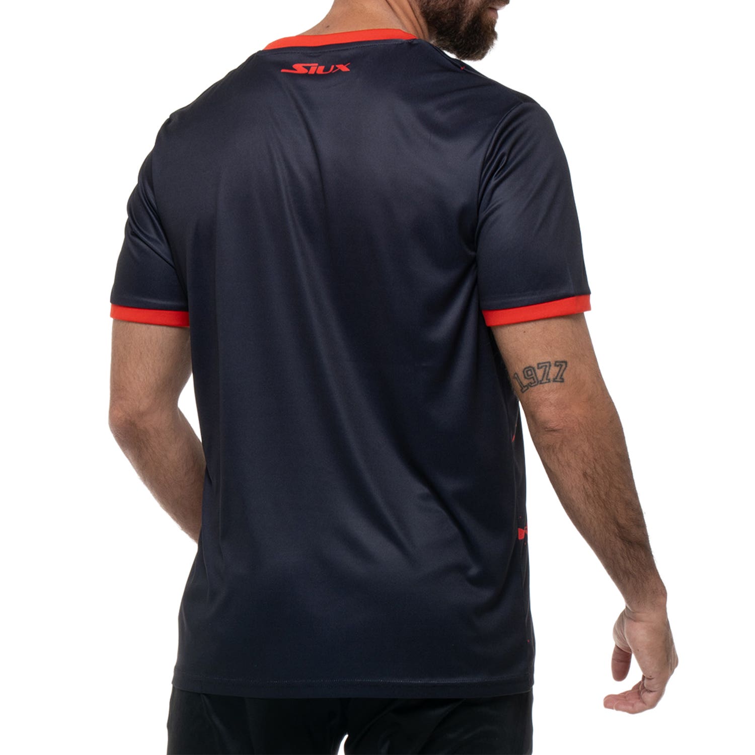 CAMISETA SIUX SPLASH HOMBRE ROJO