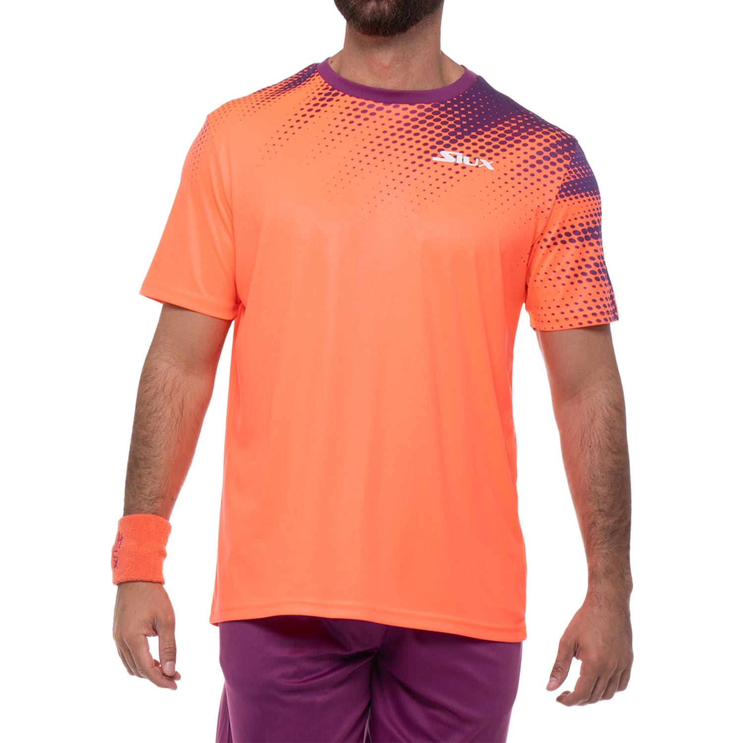 CAMISETA SIUX STRIKE HOMBRE ROSA