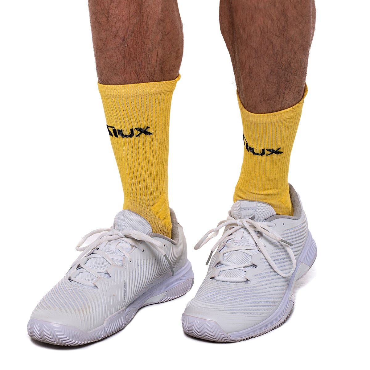 PACK 2 CALCETINES SIUX LARGOS REVEAL YELLOW/WHITE
