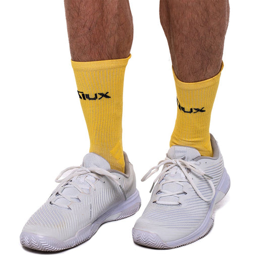 PACK 2 CALCETINES SIUX LARGOS REVEAL YELLOW/WHITE