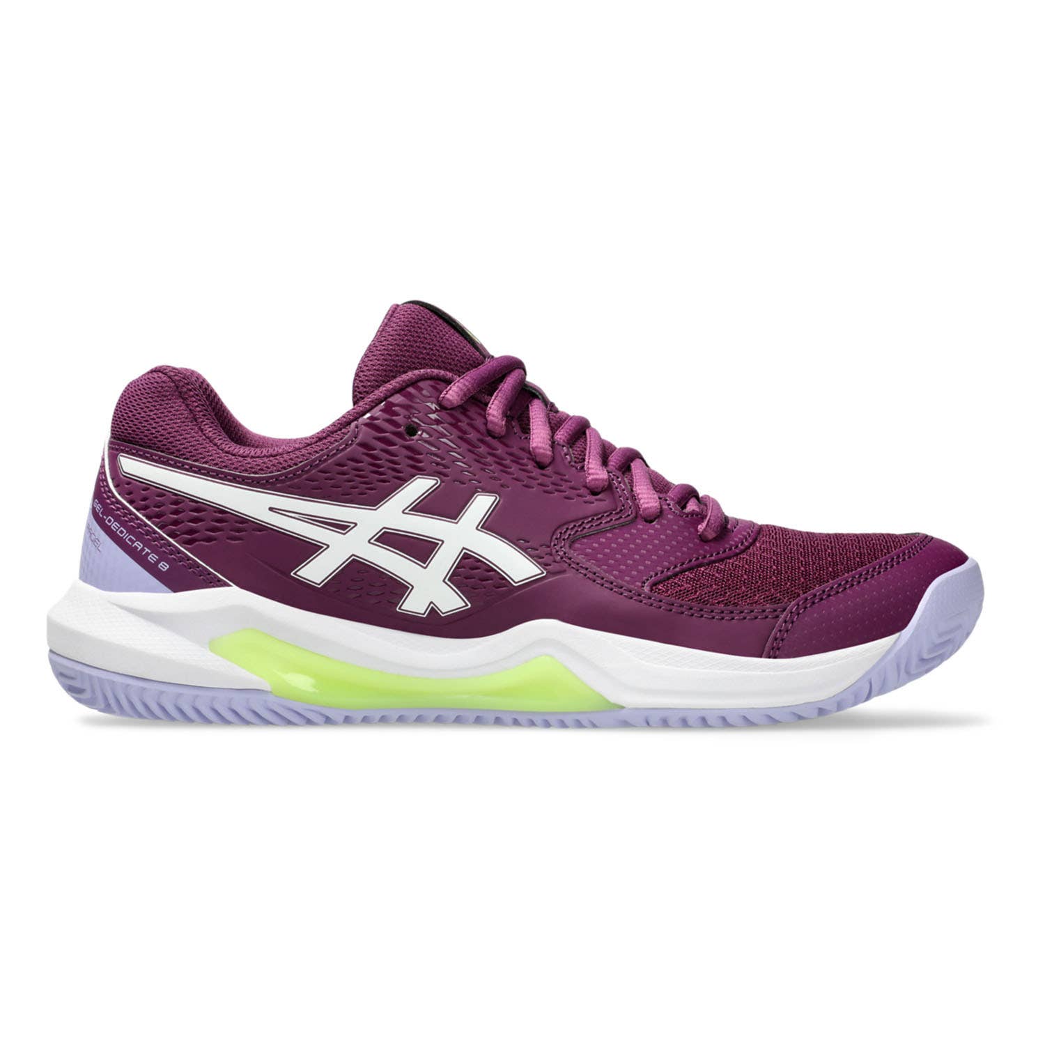 ASICS GEL DEDICATE 8 PADEL 1042A241 500 LILA MUJER