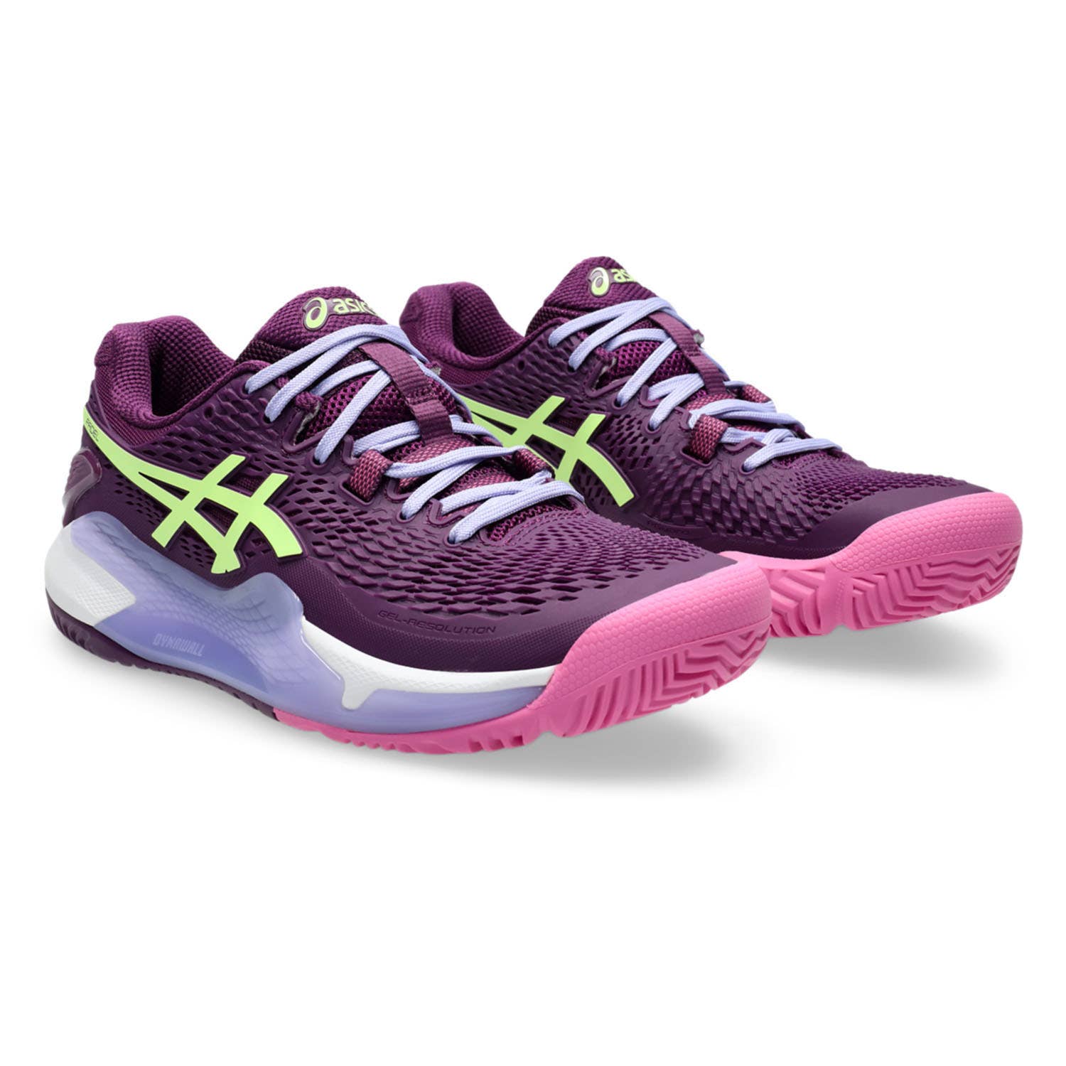 ASICS GEL RESOLUTION 9 PADEL 1042A245 MALVA MUJER