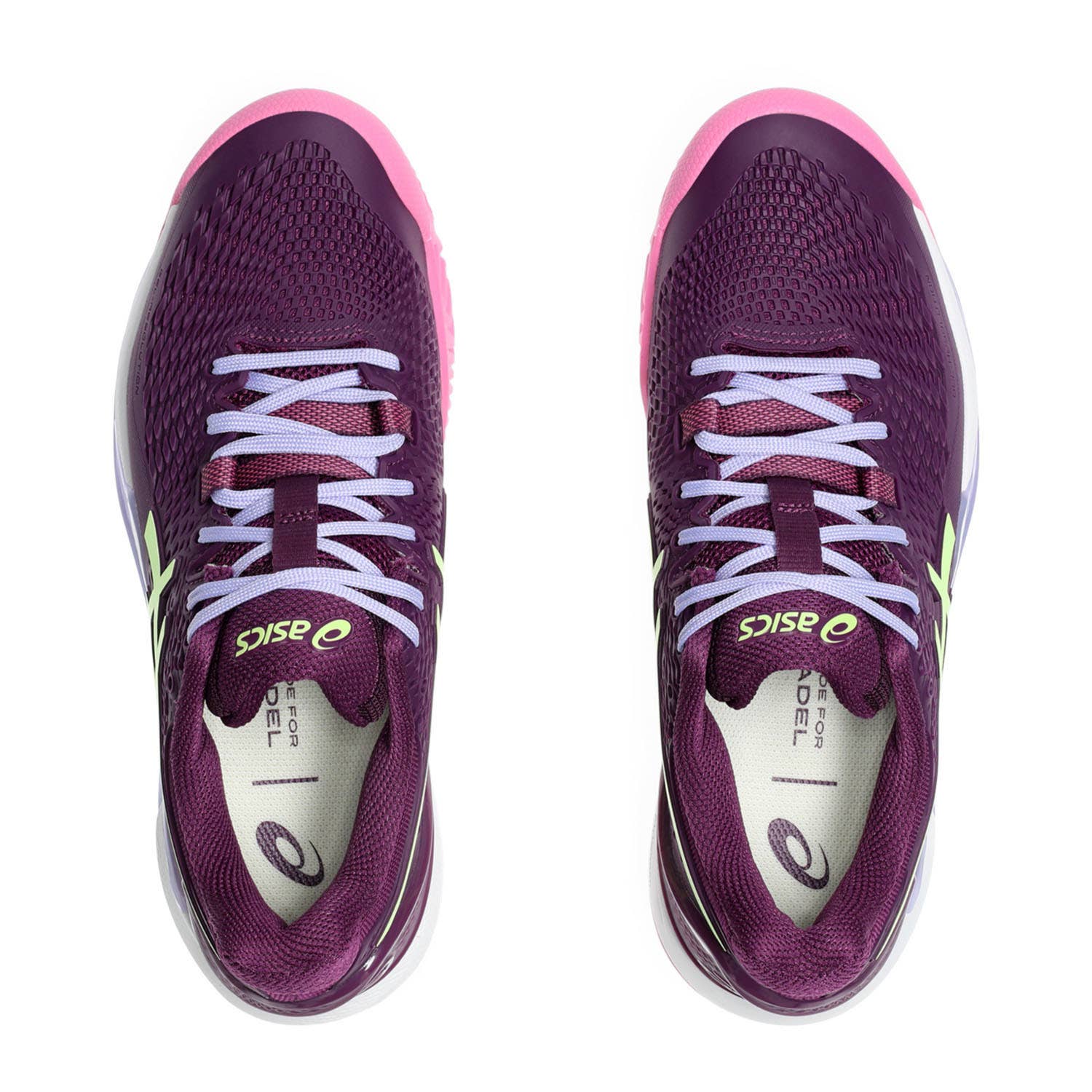 ASICS GEL RESOLUTION 9 PADEL 1042A245 MALVA MUJER