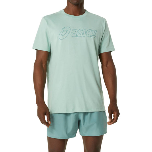 CAMISETA ASICS LOGO SS TEE VERDE