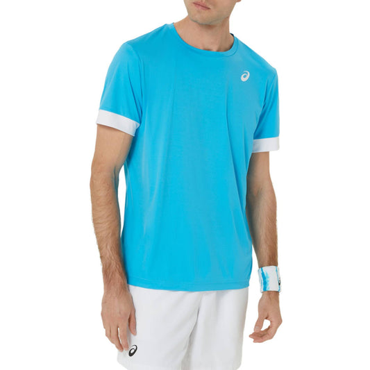 CAMISETA ASICS MEN COURT SS LIGHT BLUE