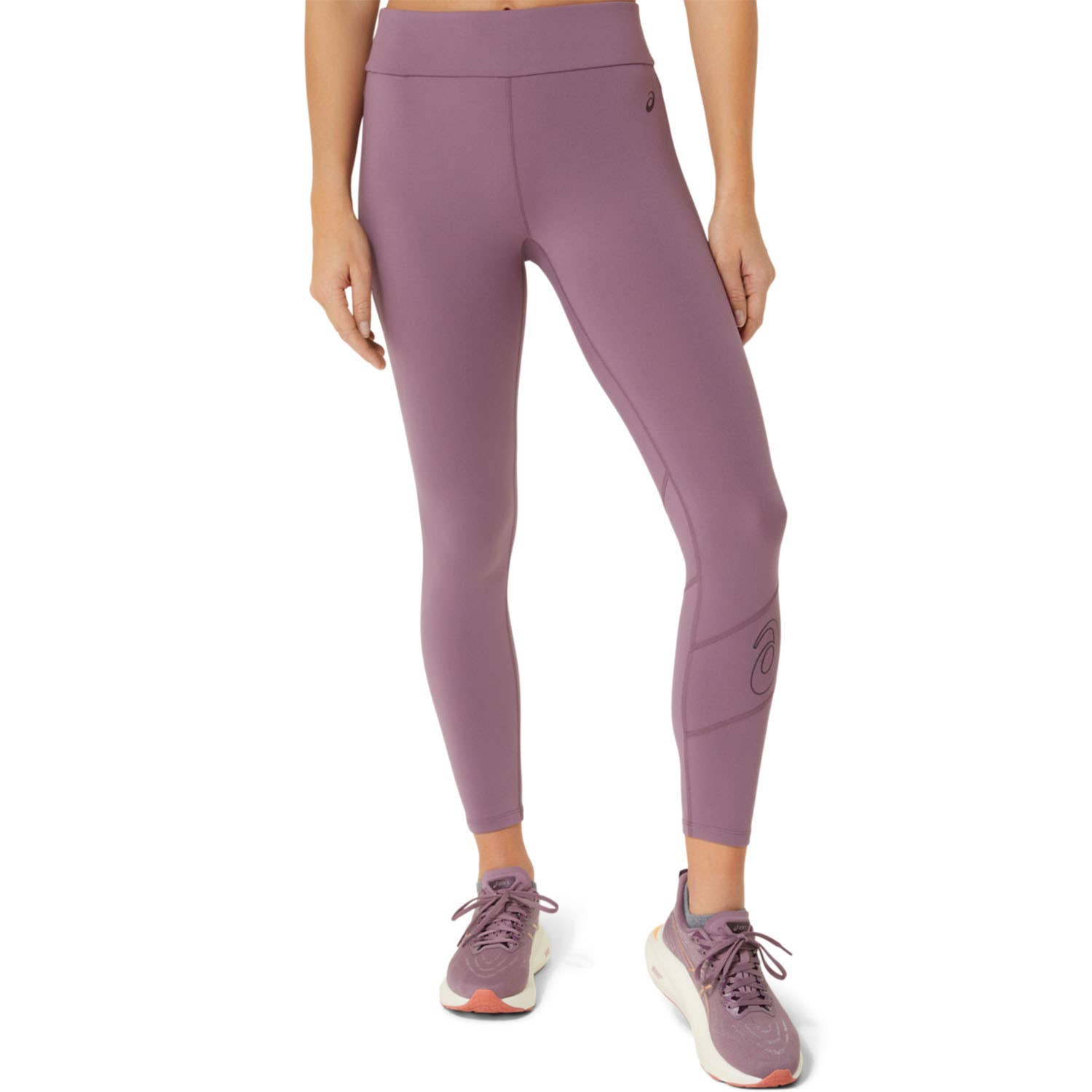 MALLAS ASICS LOGO 7/8 TIGHT MUJER MORADO
