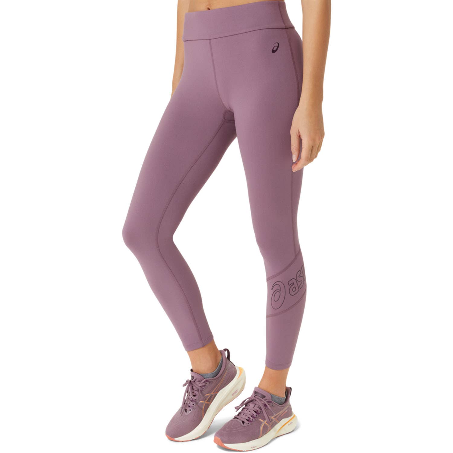 MALLAS ASICS LOGO 7/8 TIGHT MUJER MORADO