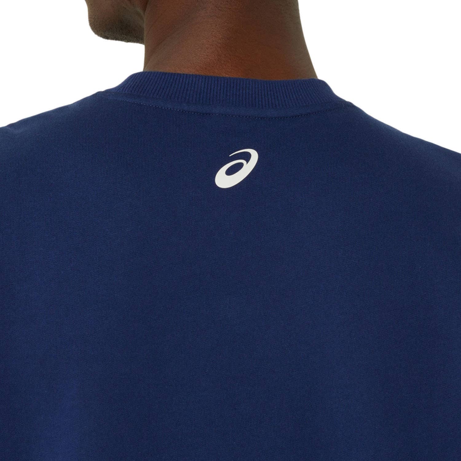 SUDADERA ASICS HOMBRE AZUL