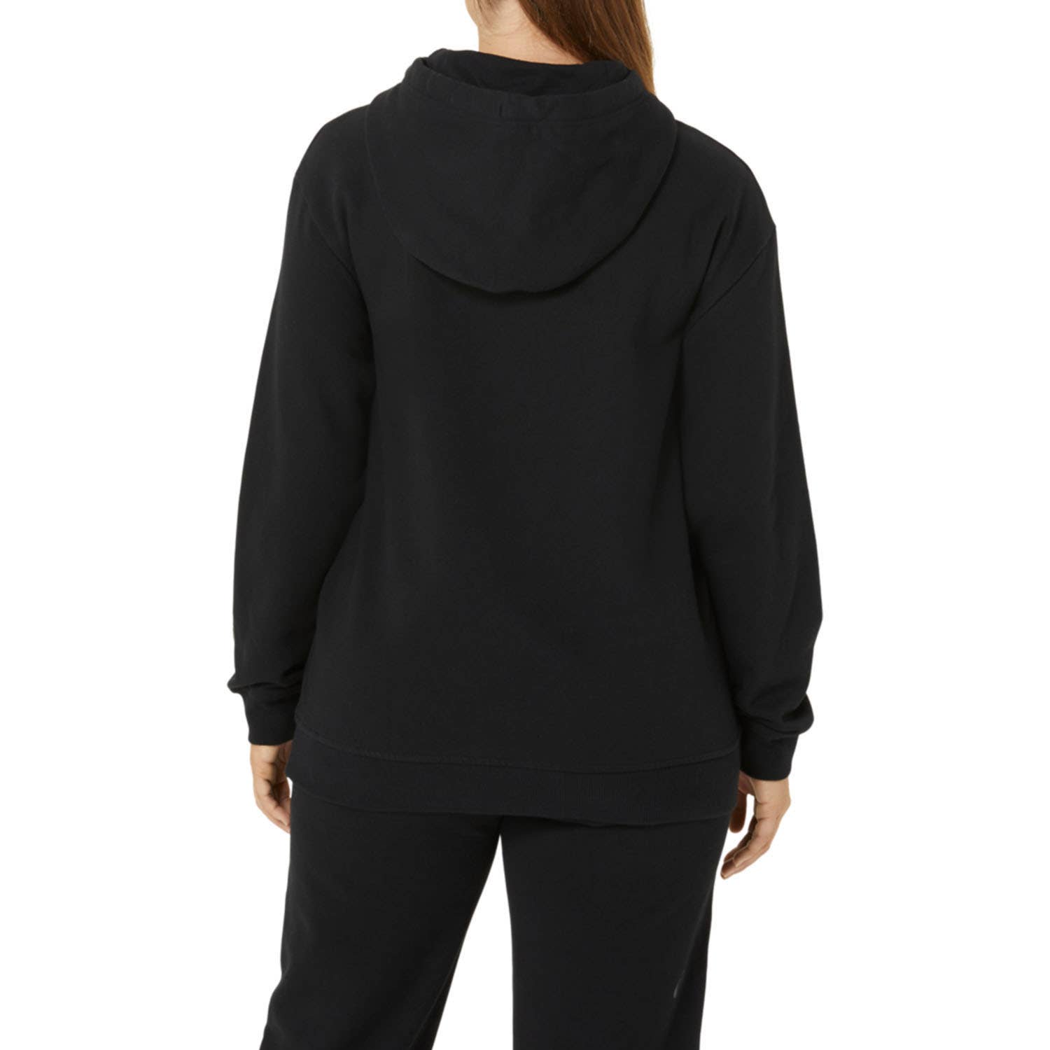 SUDADERA CON CAPUCHA ASICS LOGO OTH MUJER NEGRO