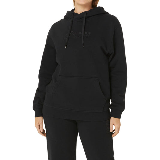 SUDADERA CON CAPUCHA ASICS LOGO OTH MUJER NEGRO