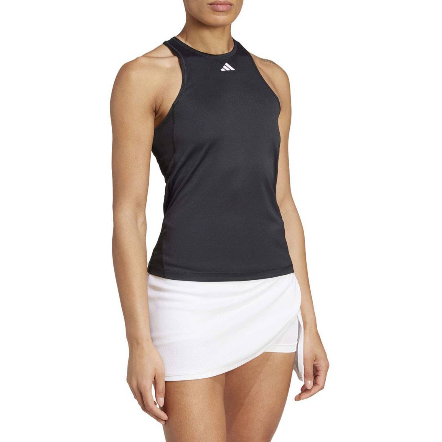 CAMISETA TIRANTES ADIDAS CLUB MUJER NEGRO