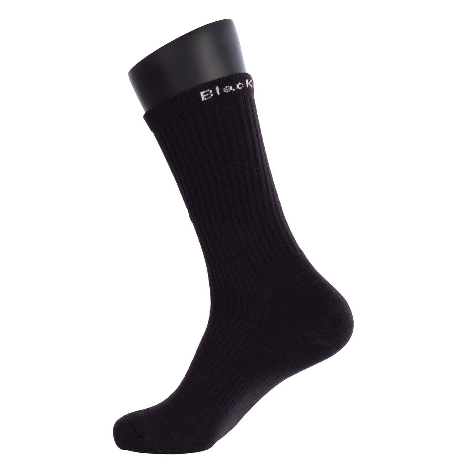 PACK 3 CALCETINES BLACK CROWN ALTOS NEGRO