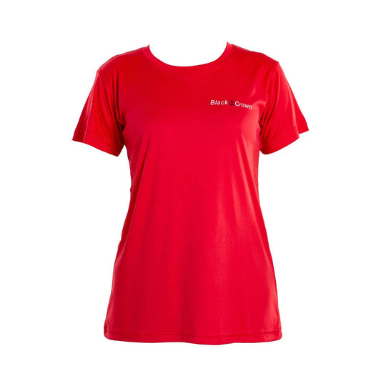 CAMISETA BLACK CROWN COYA MUJER ROJO
