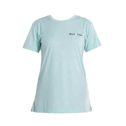 CAMISETA BLACK CROWN COYA MUJER AZUL AGUA