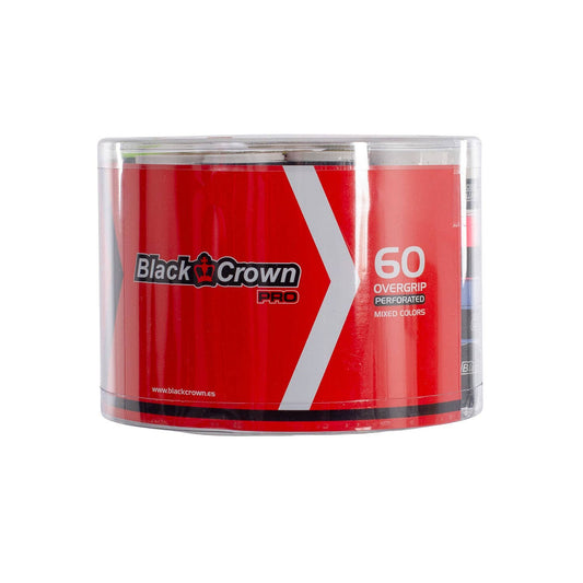 CUBO 60 OVERGRIPS PERFORADOS BLACK CROWN MULTICOLOR