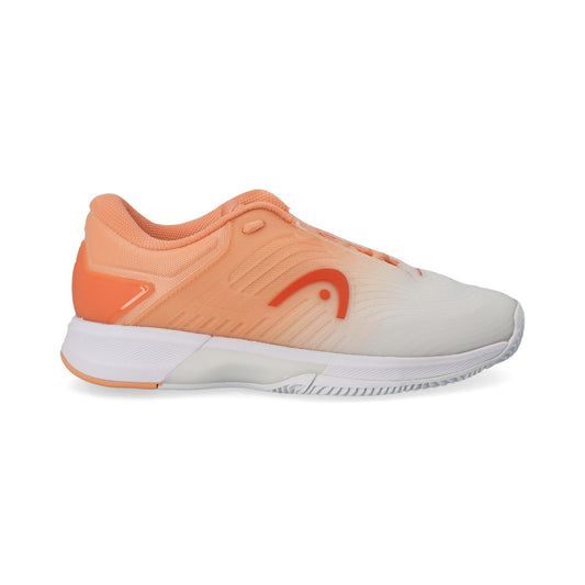 HEAD REVOLT PRO 4.5 CLAY 274235 CORAL/BLANCO MUJER