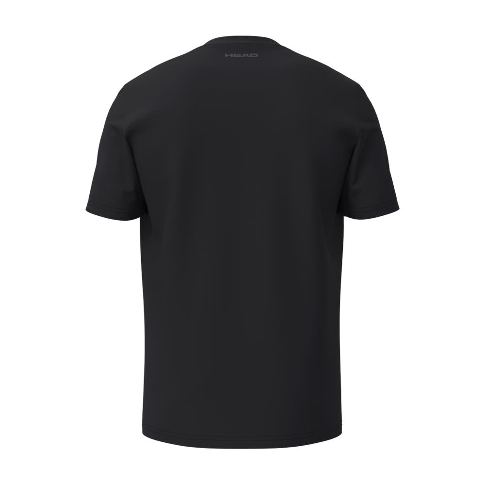CAMISETA HEAD CLUB ORIGINAL NEGRO
