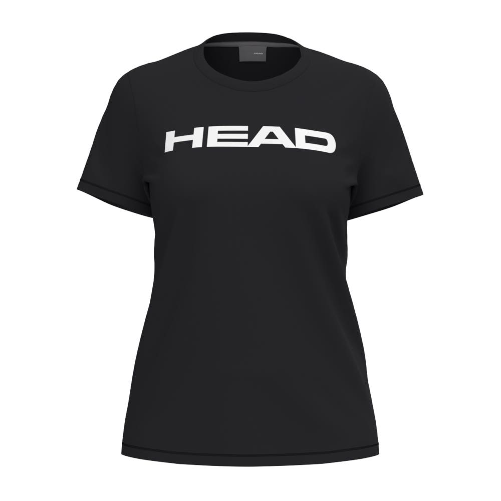CAMISETA HEAD CLUB ORIGINAL MUJER NEGRO