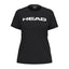 CAMISETA HEAD CLUB ORIGINAL MUJER NEGRO