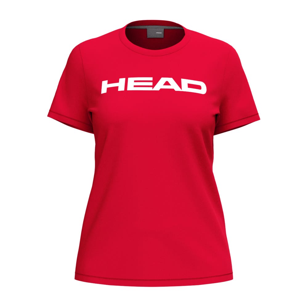 CAMISETA HEAD CLUB ORIGINAL MUJER ROJO