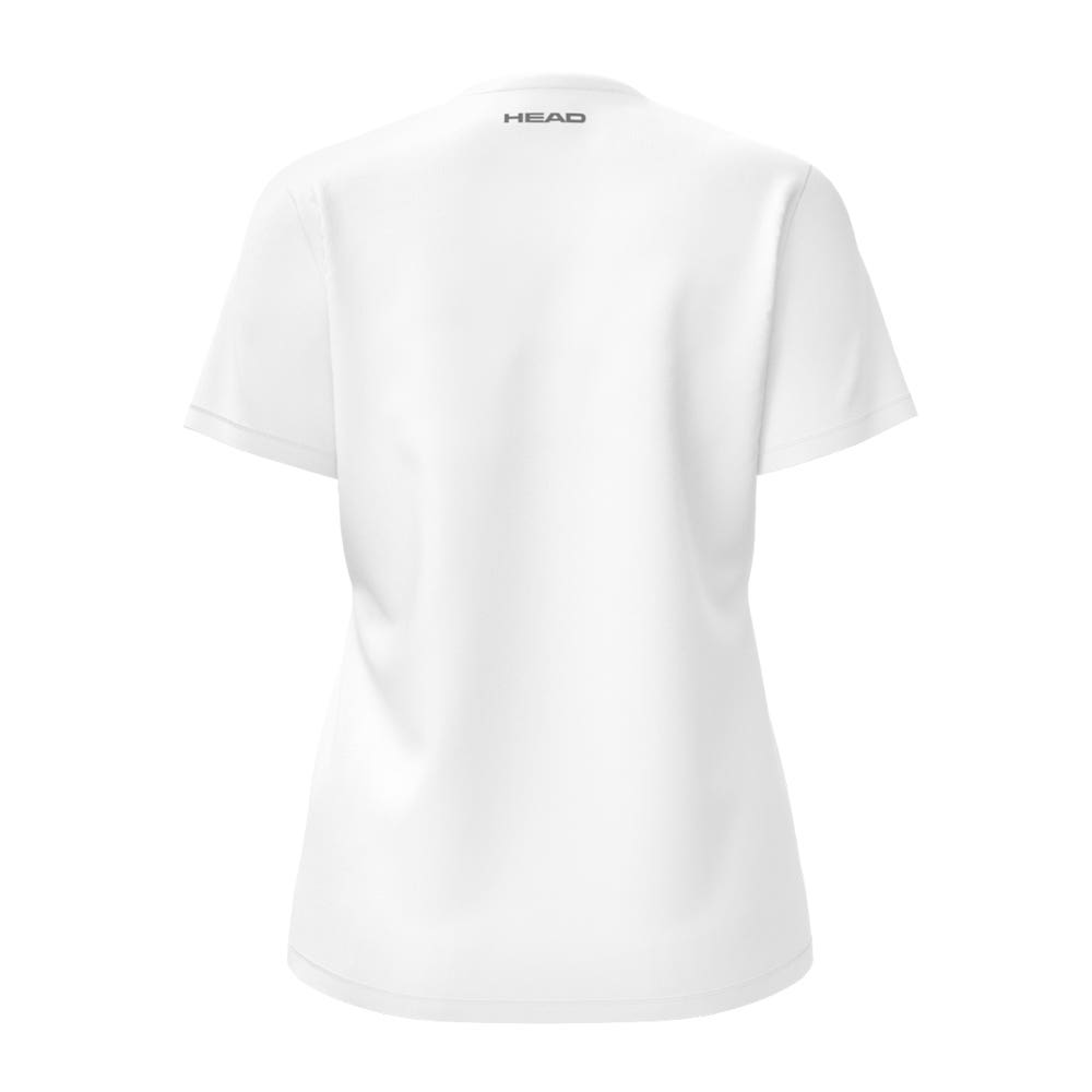 CAMISETA HEAD CLUB ORIGINAL MUJER BLANCO