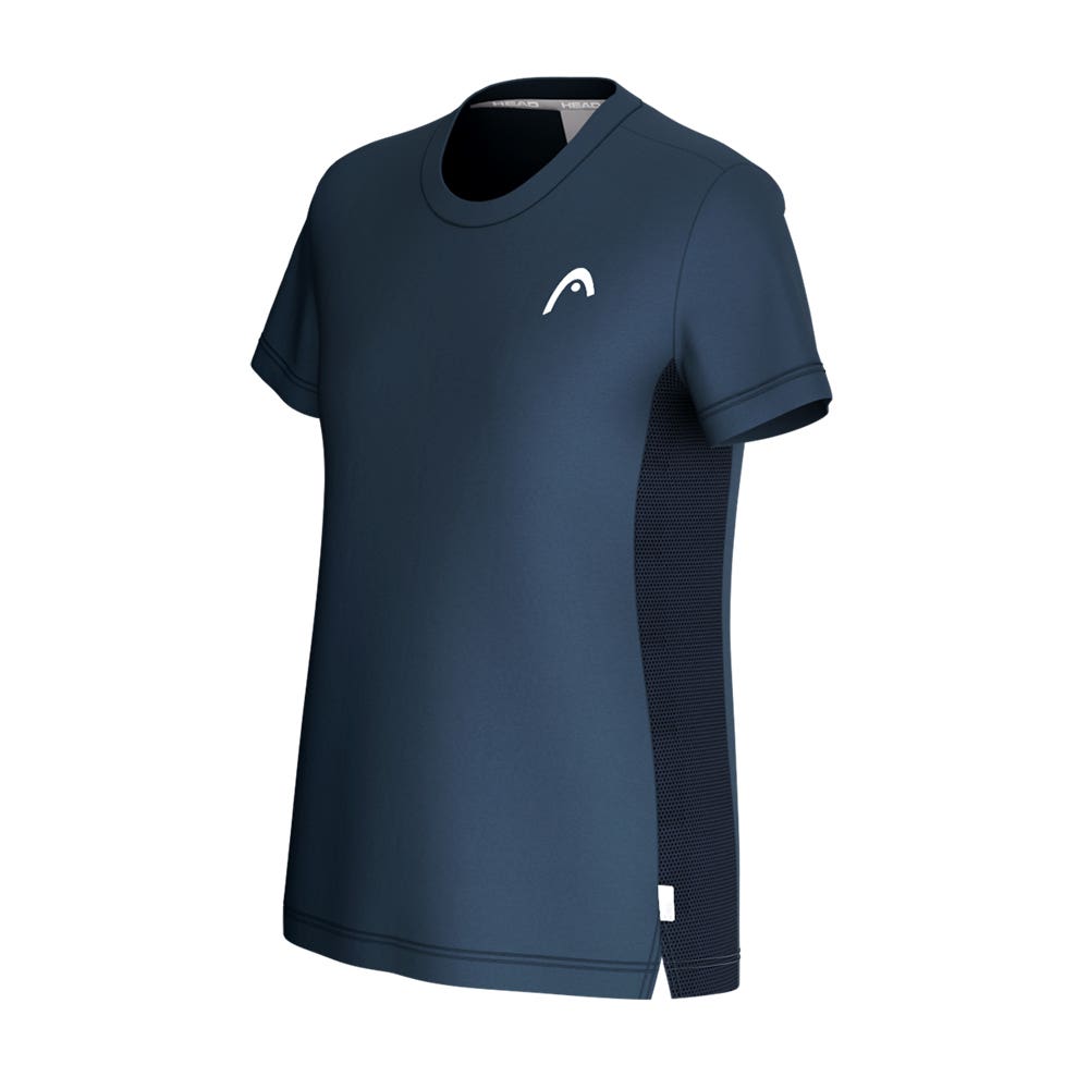 CAMISETA HEAD TIE-BREAK 814205 MUJER AZUL MARINO