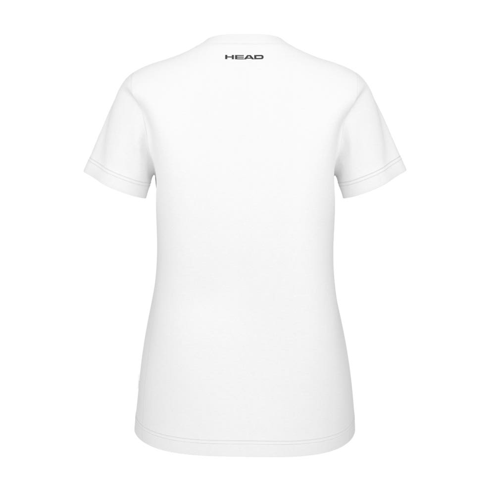 CAMISETA HEAD TIE-BREAK 814205 MUJER BLANCO