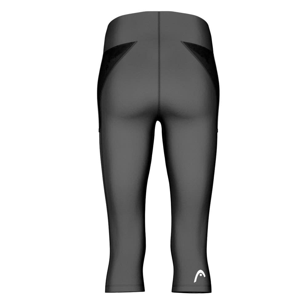 MALLA HEAD TECH 3/4 MUJER NEGRO