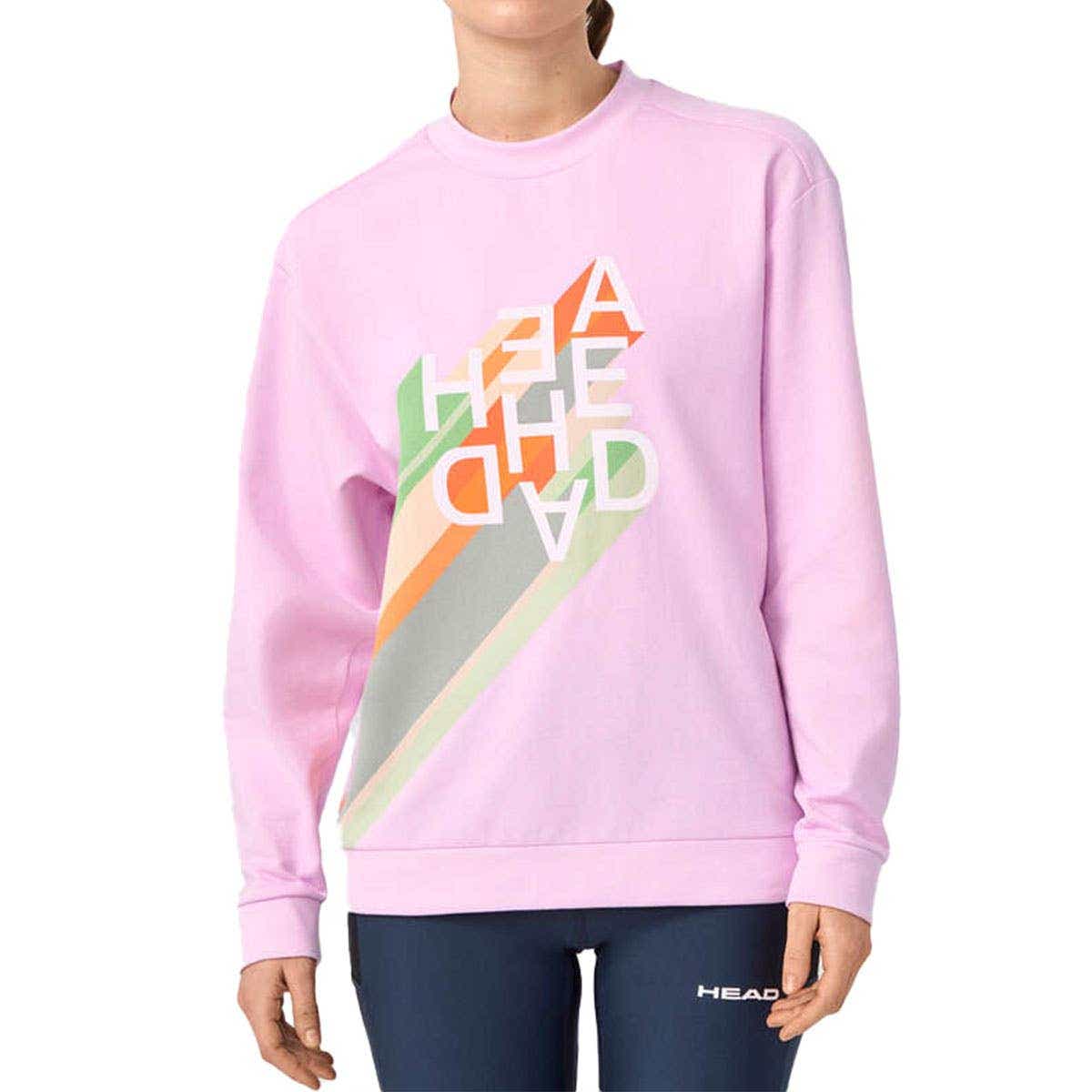 SUDADERA HEAD RALLY MUJER LILA