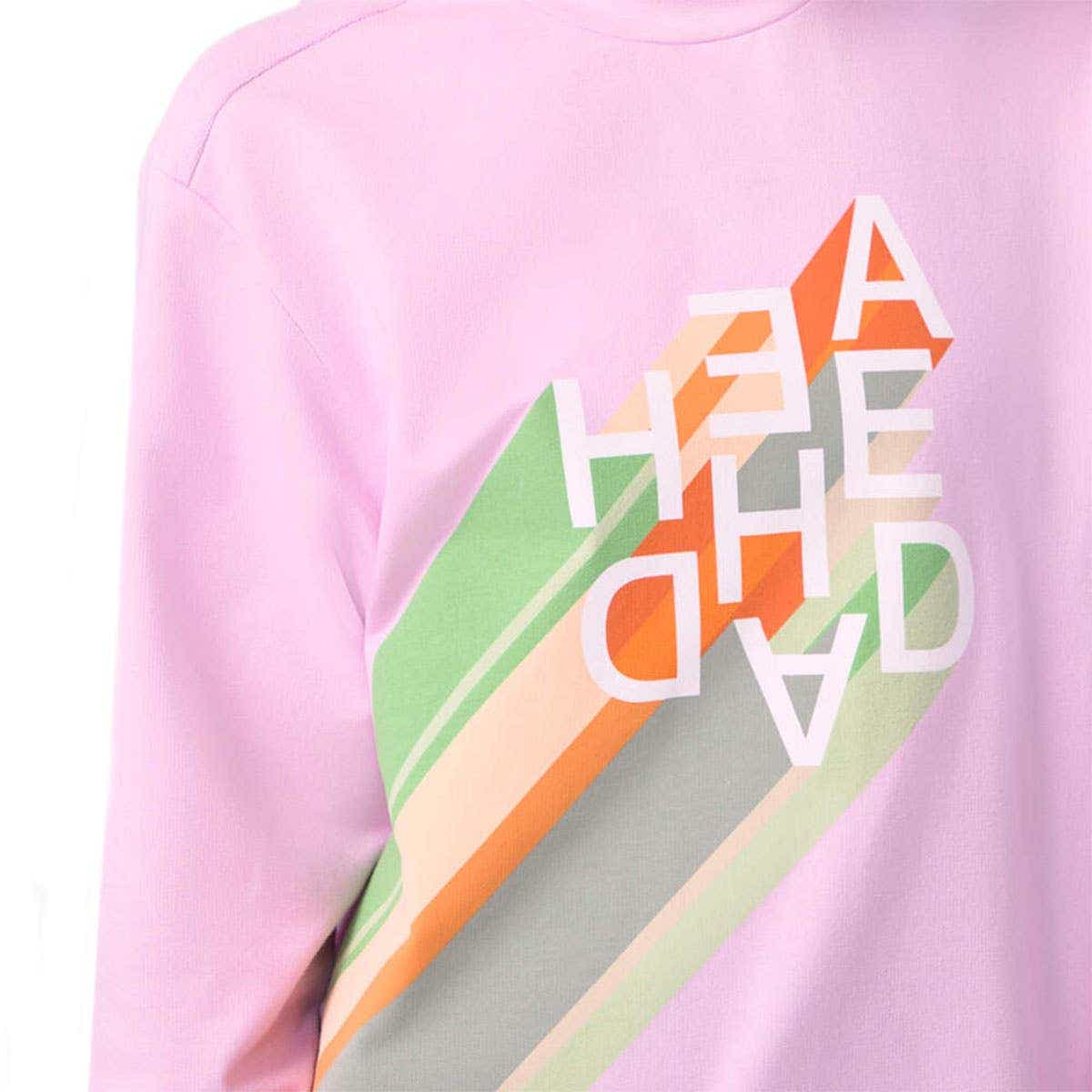SUDADERA HEAD RALLY MUJER LILA