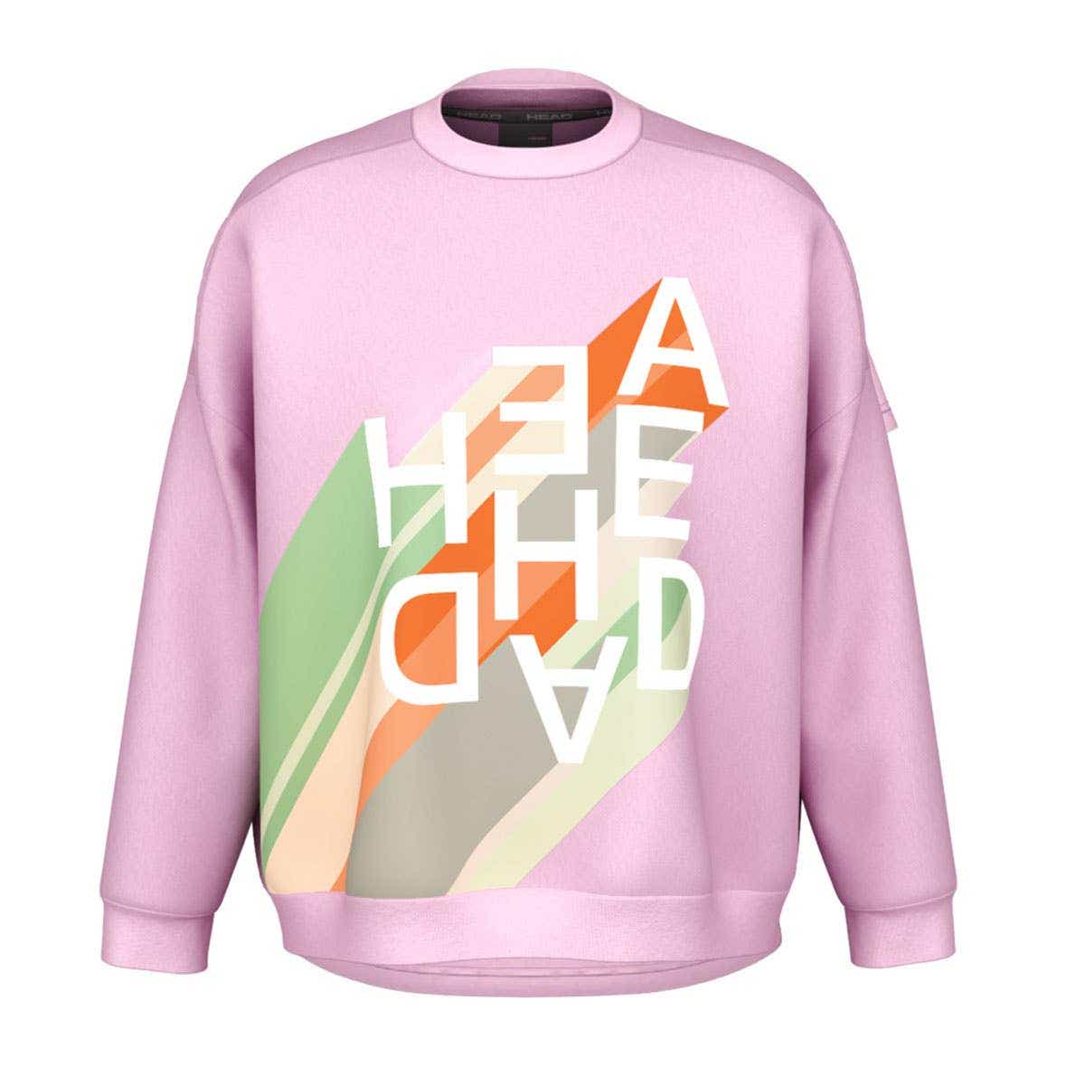 SUDADERA HEAD RALLY MUJER LILA