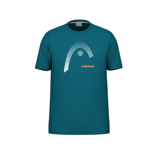 CAMISETA HEAD CARL AZUL TURQUESA
