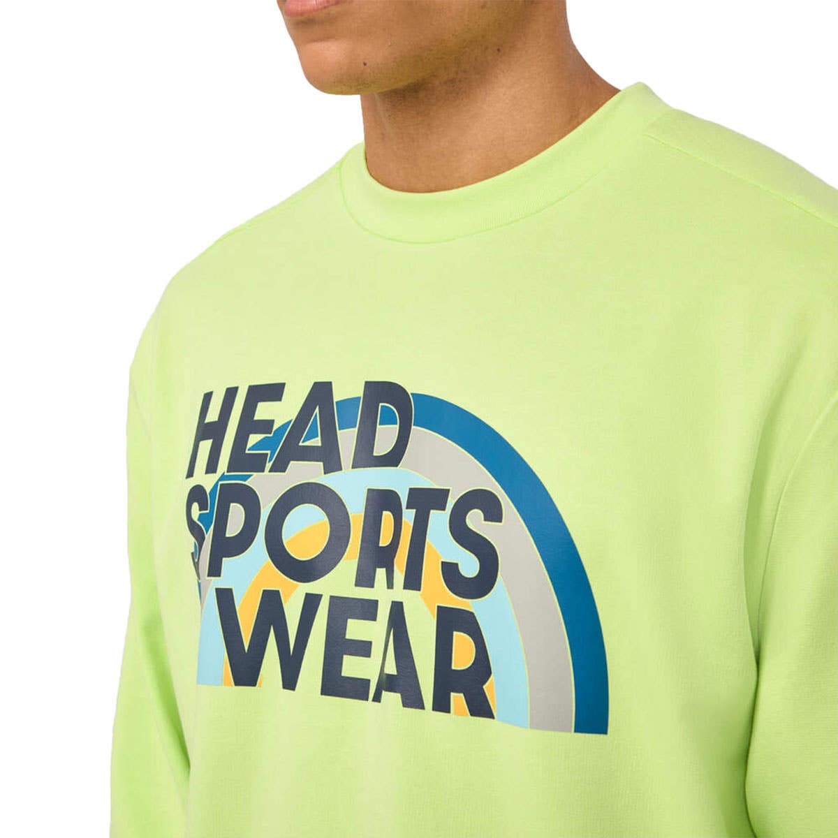 CAMISETA HEAD RALLY LIGHT GREEN