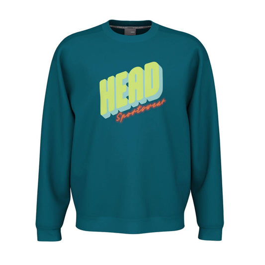 CAMISETA HEAD RALLY AZUL TURQUESA