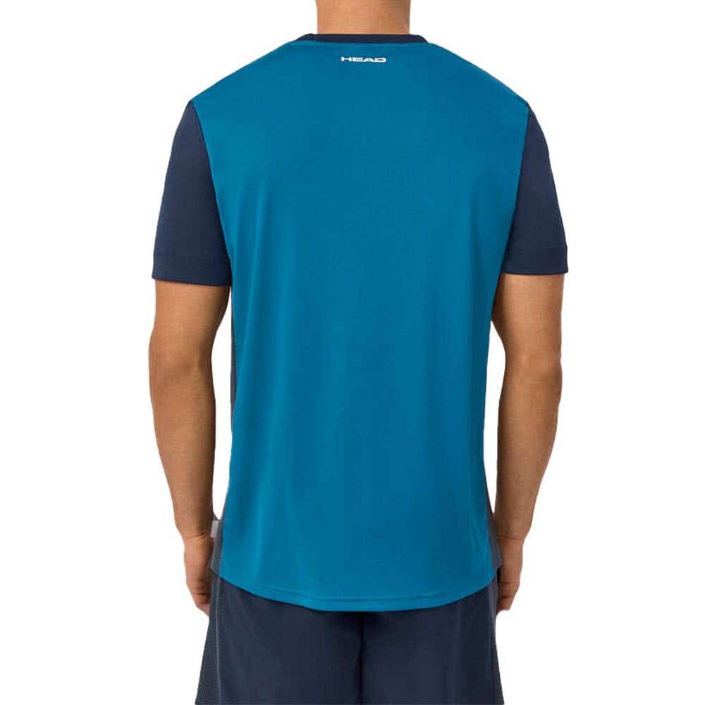 CAMISETA HEAD SLICE 811215 AZUL TURQUESA