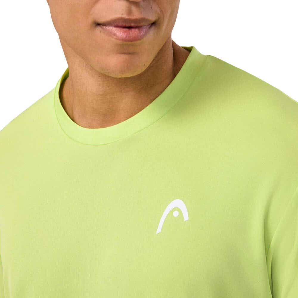 CAMISETA HEAD SLICE II LIGHT GREEN