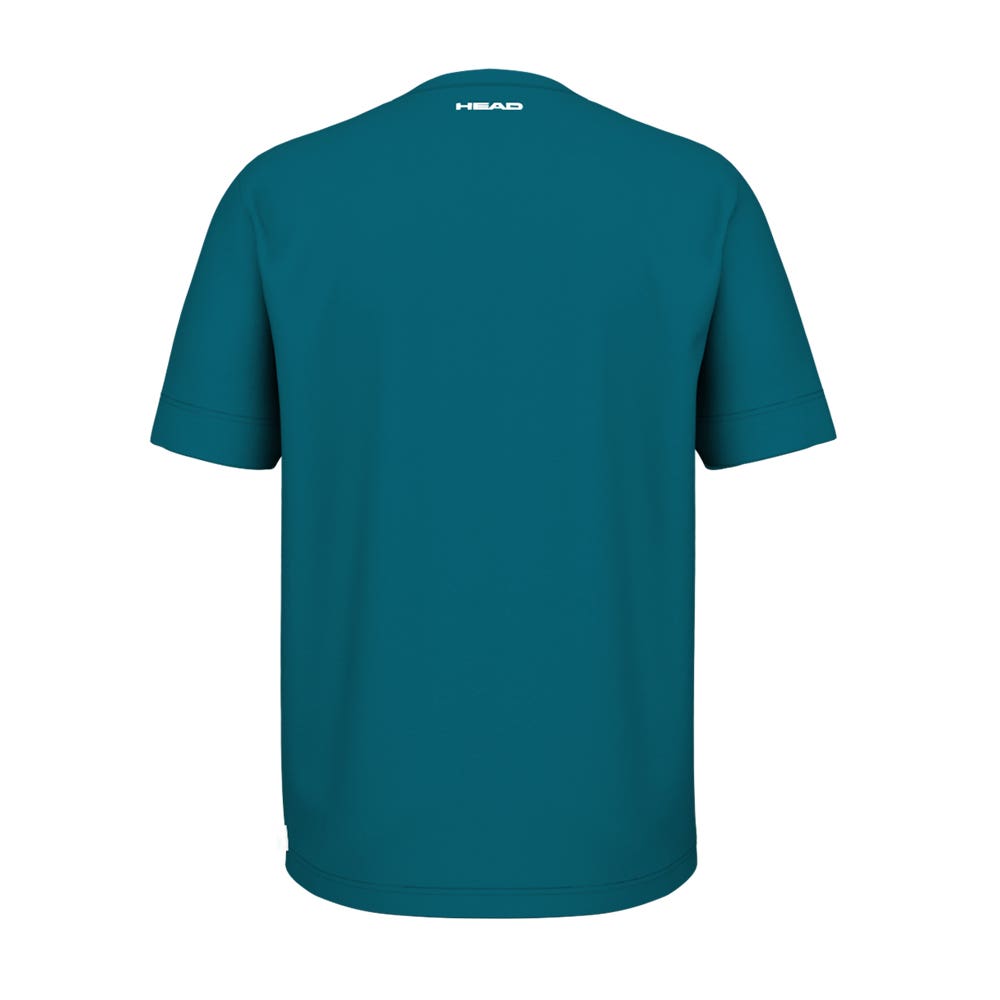 CAMISETA HEAD SLICE II AZUL TURQUESA