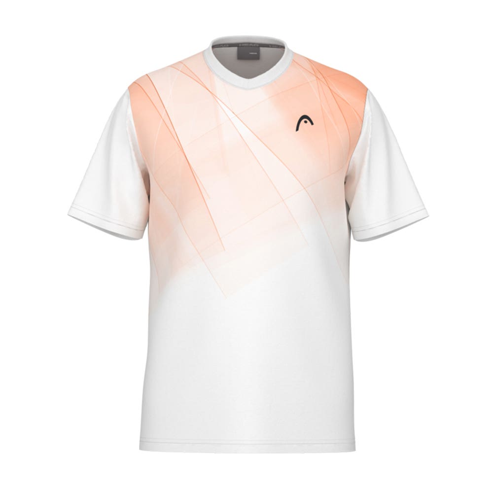 CAMISETA HEAD TOPSPIN NARANJA DEGRADADO