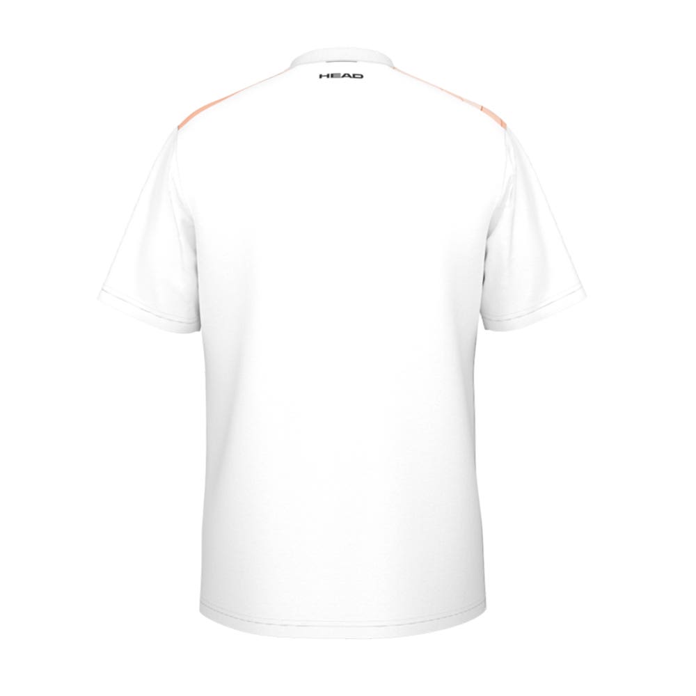 CAMISETA HEAD TOPSPIN NARANJA DEGRADADO