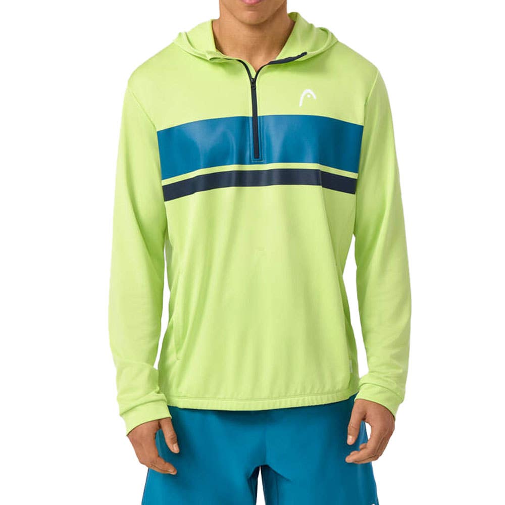 SUDADERA HEAD TOPSPIN LIGHT GREEN