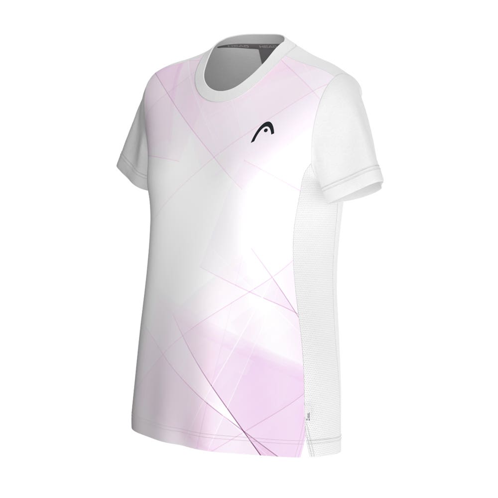 CAMISETA HEAD TIE-BREAK 814205 MUJER LILA DEGRADADO